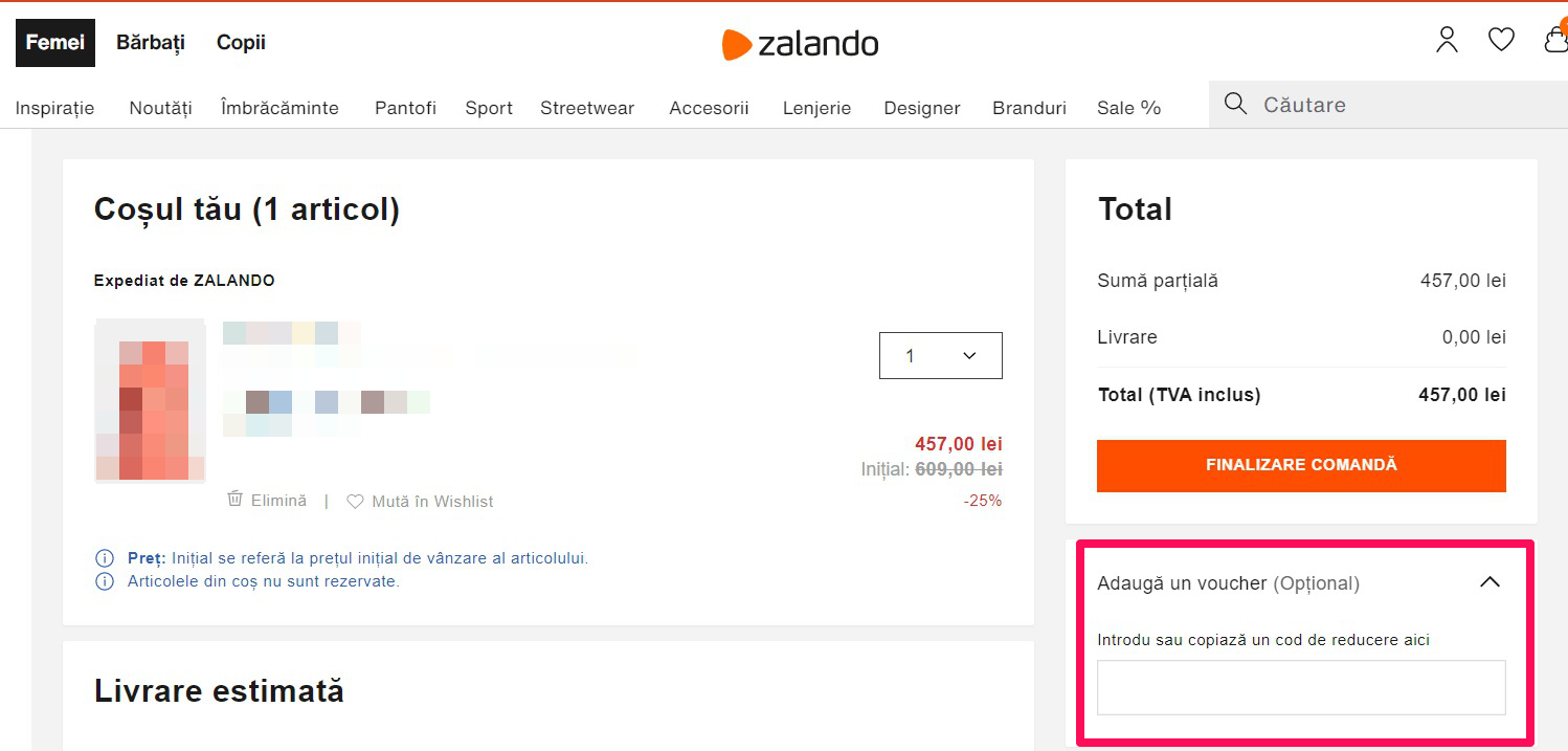 Cod Reducere Zalando: 15% / 25% reducere - octombrie 2026